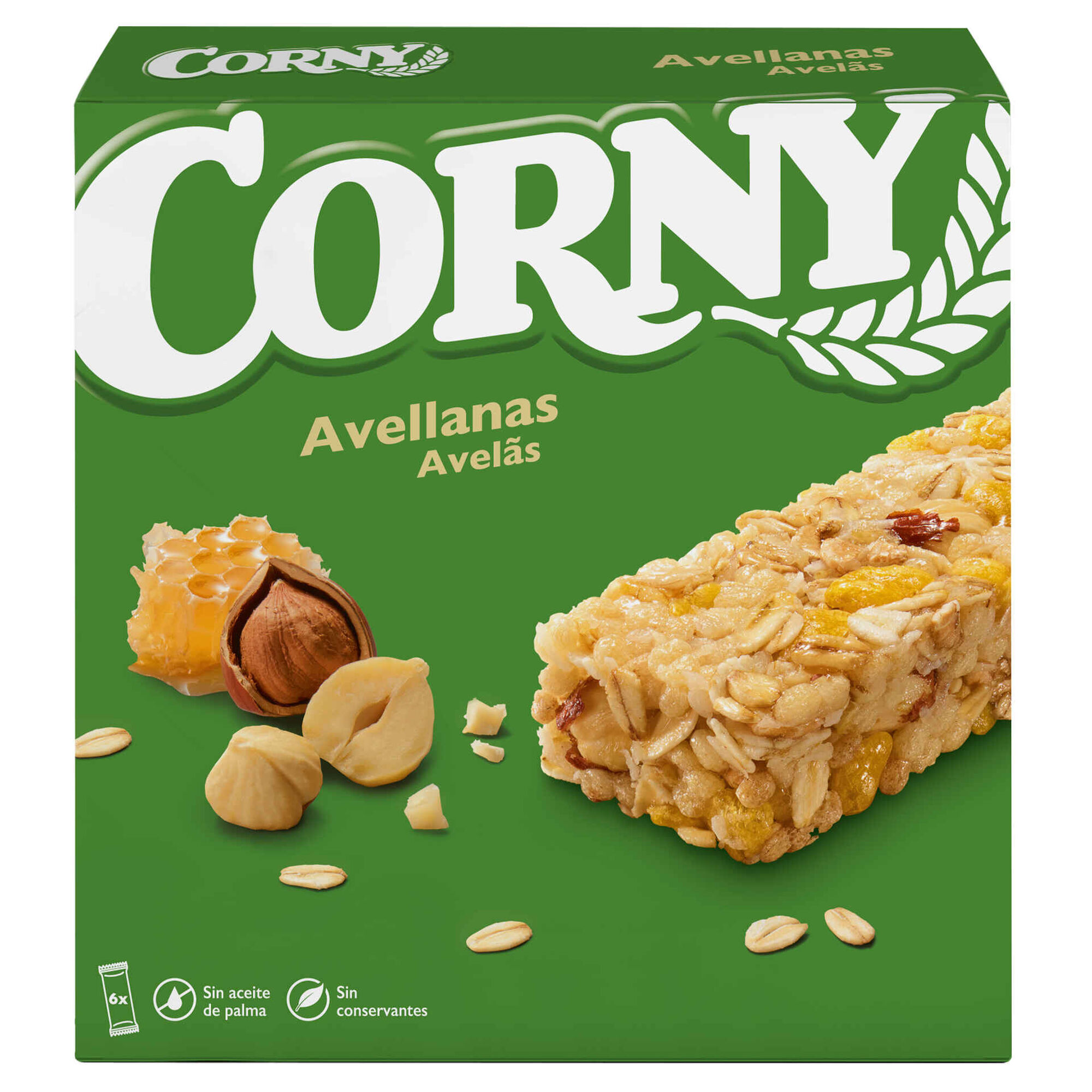 Barras de Cereais Avelã Muesli