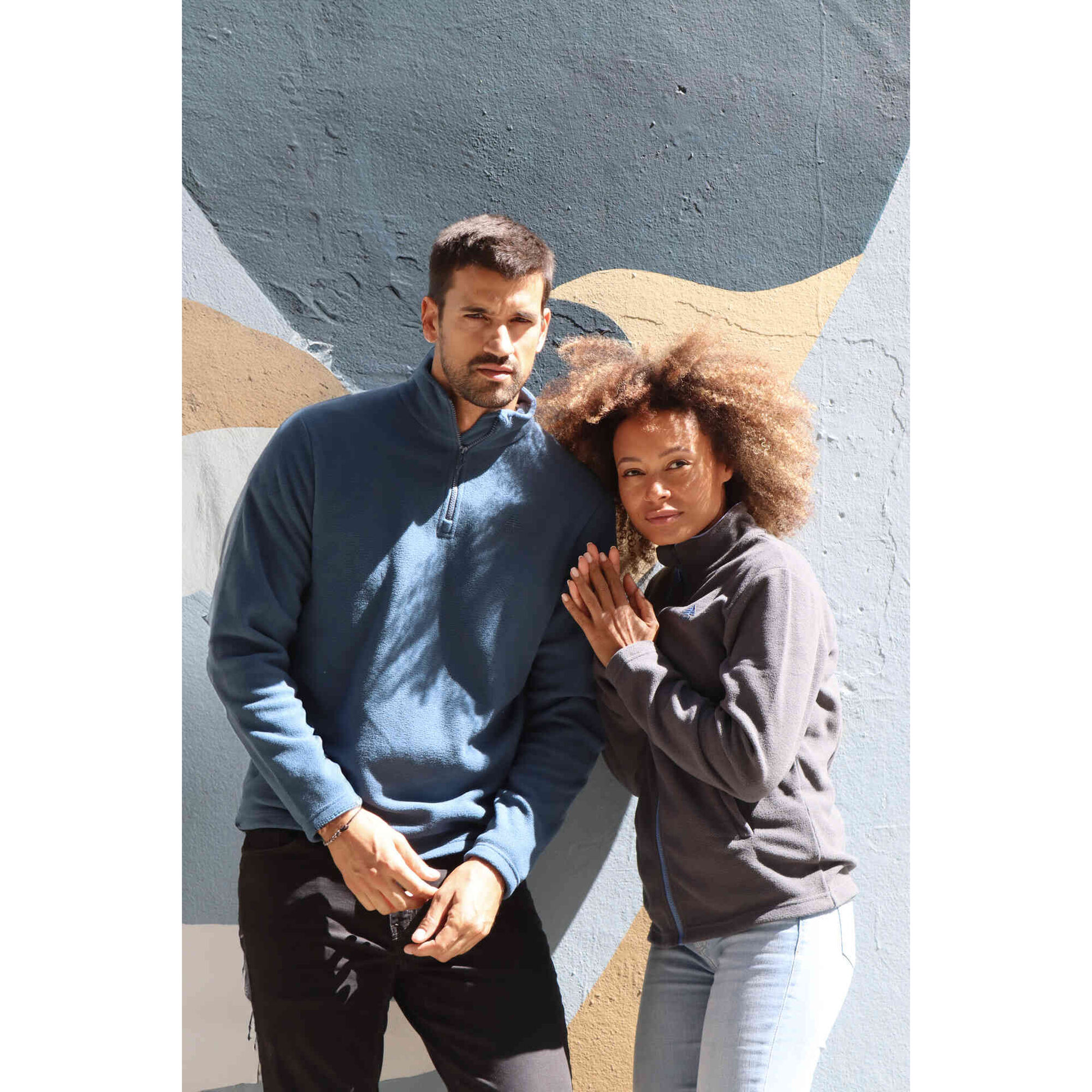 Camisola Polar Homem Azul L