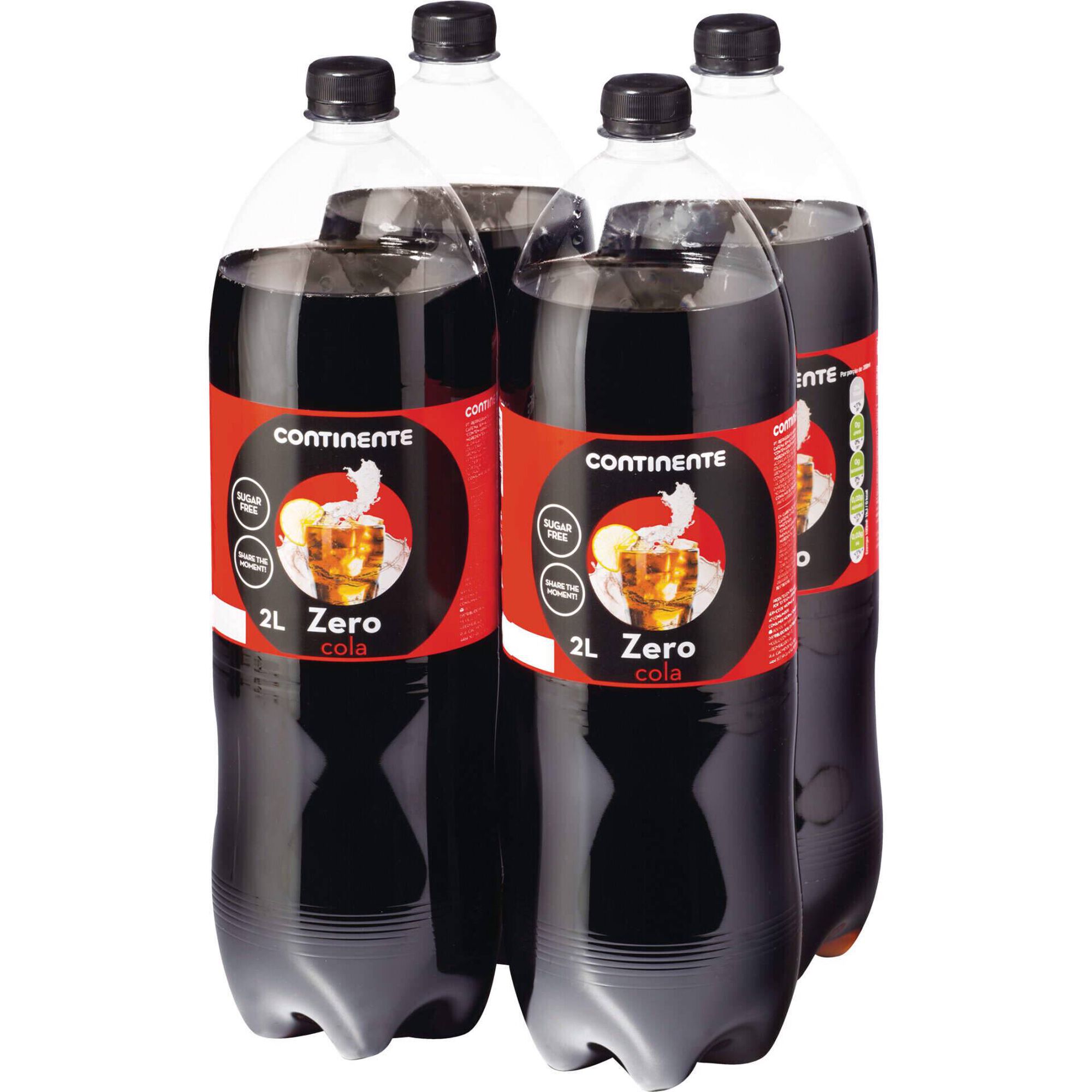 Refrigerante com G&aacute;s Cola Zero Continente