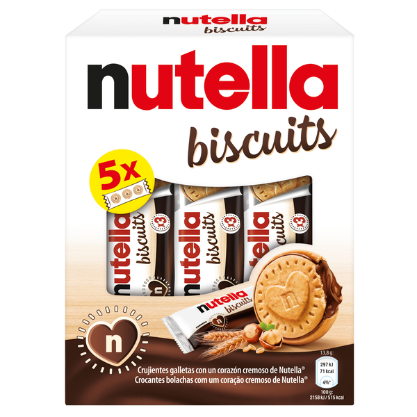 Bolacha Biscuits Nutella
