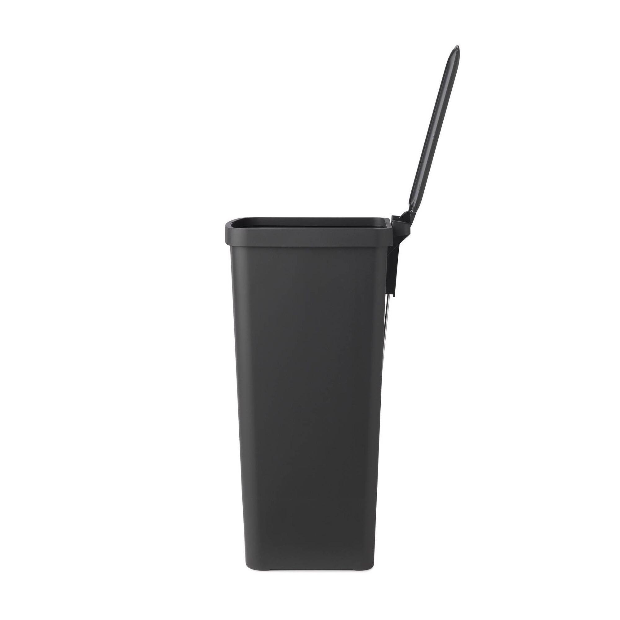 Balde de Lixo com Pedal Pl&aacute;stico 40L Preto StepUp Brabantia