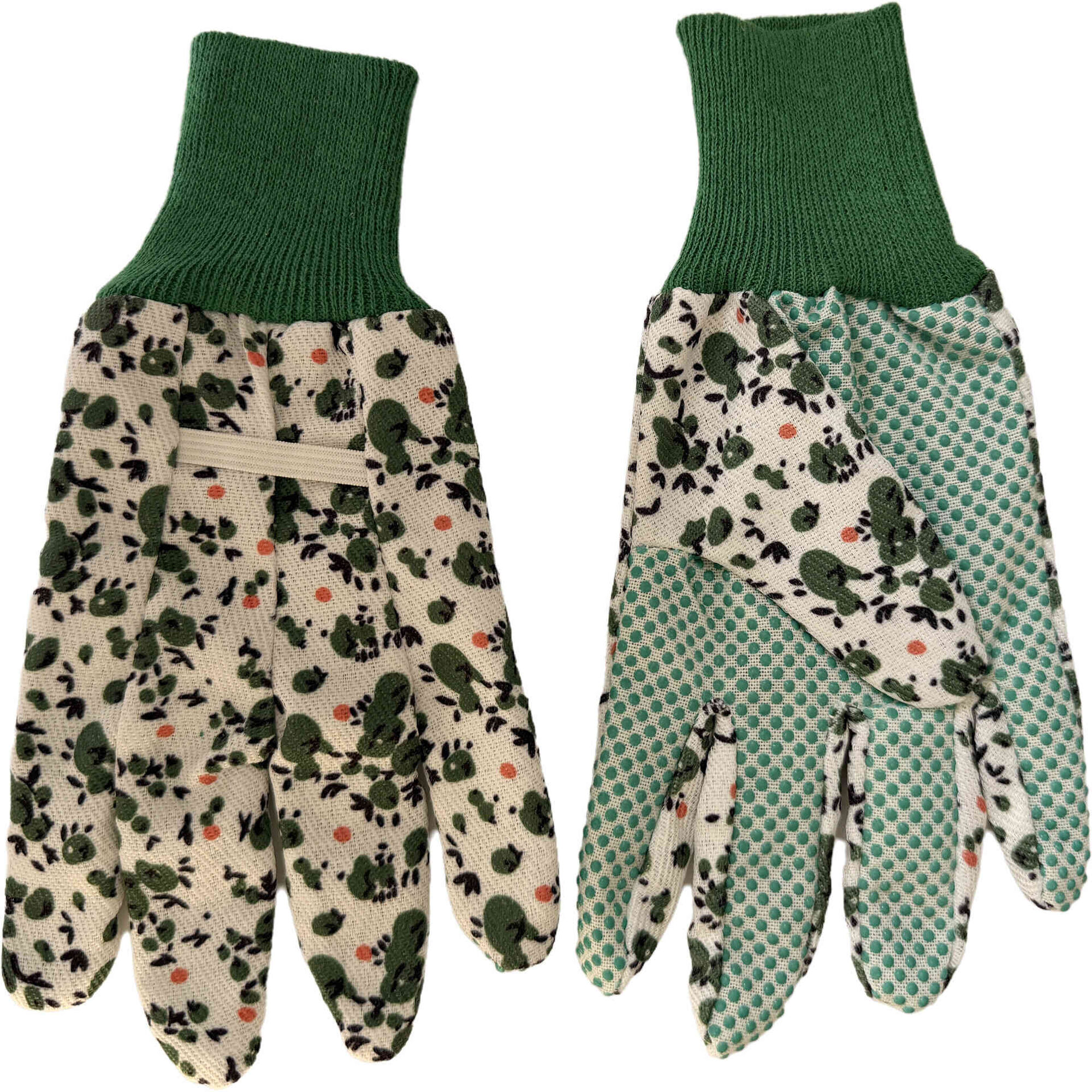 Conjunto 2 Luvas de Jardinagem Universais Flores Delgarden