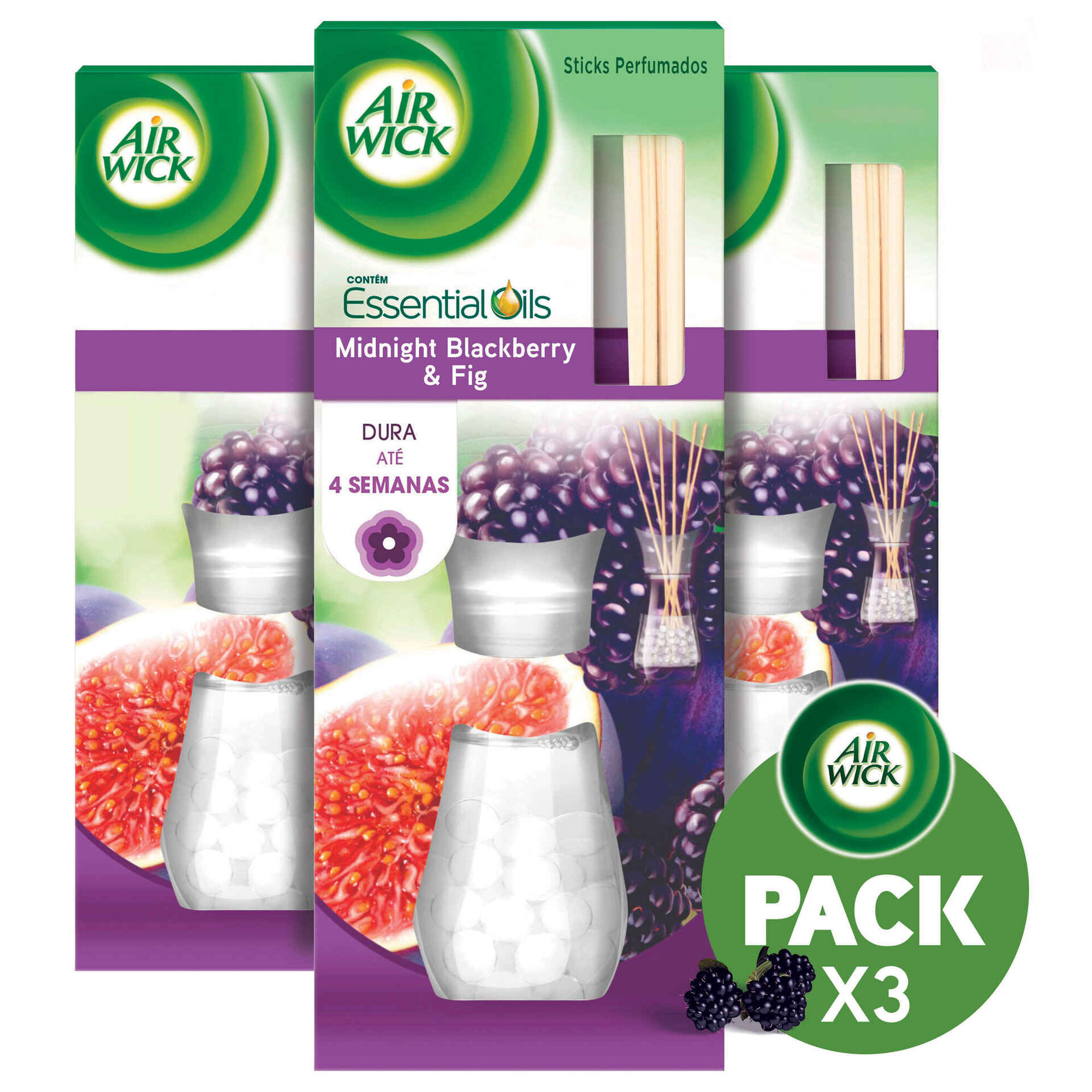 Ambientador Stick Perfumado Amora e Figo