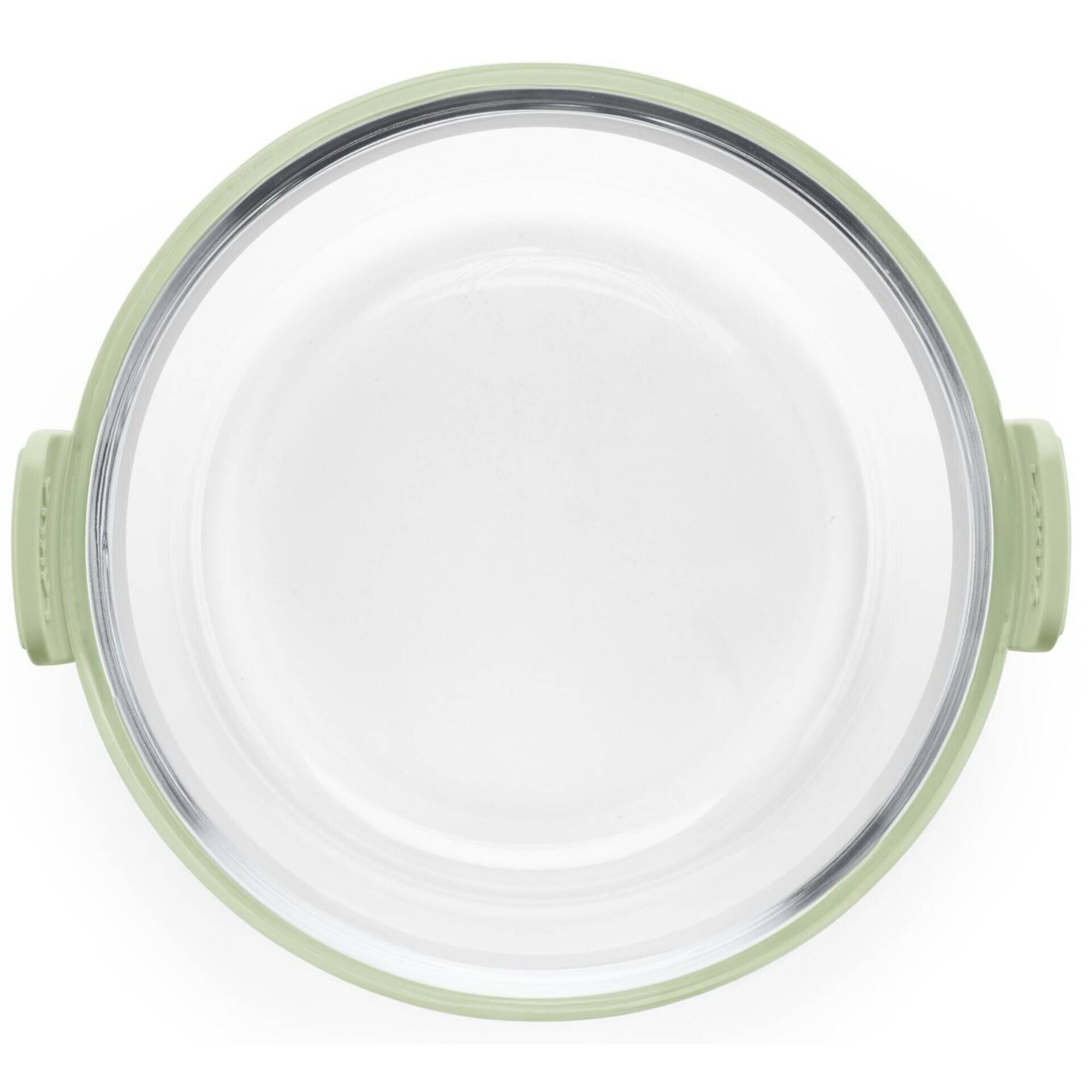 Recipiente Redondo de Vidro para Airfryer L&eacute;ku&eacute;