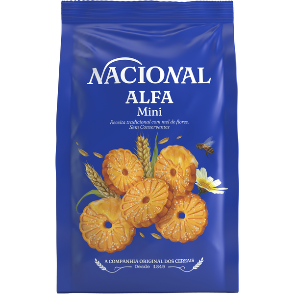 Bolachas Mini Alfa Nacional