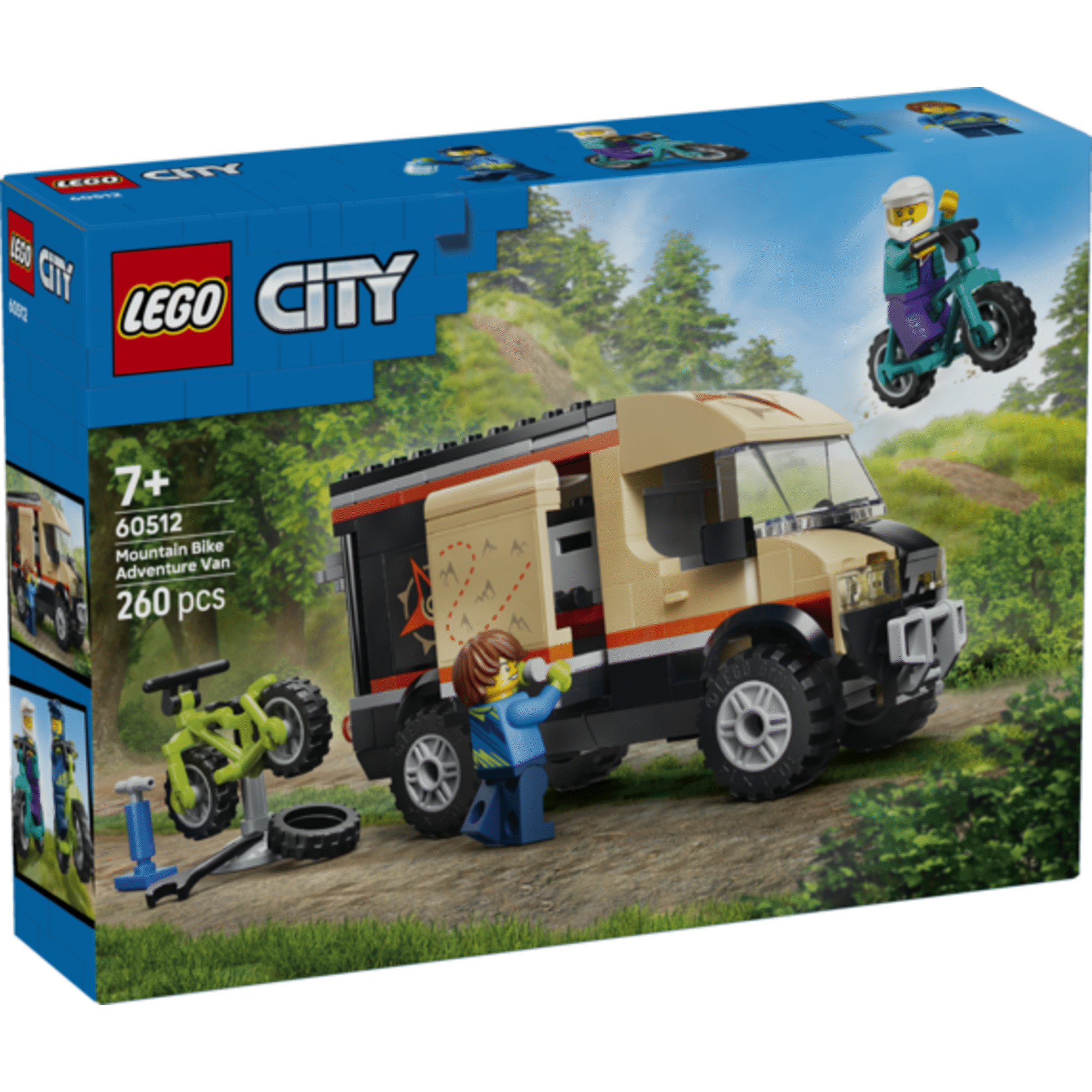 LEGO City - Carrinha de Aventuras de BTT - 60512