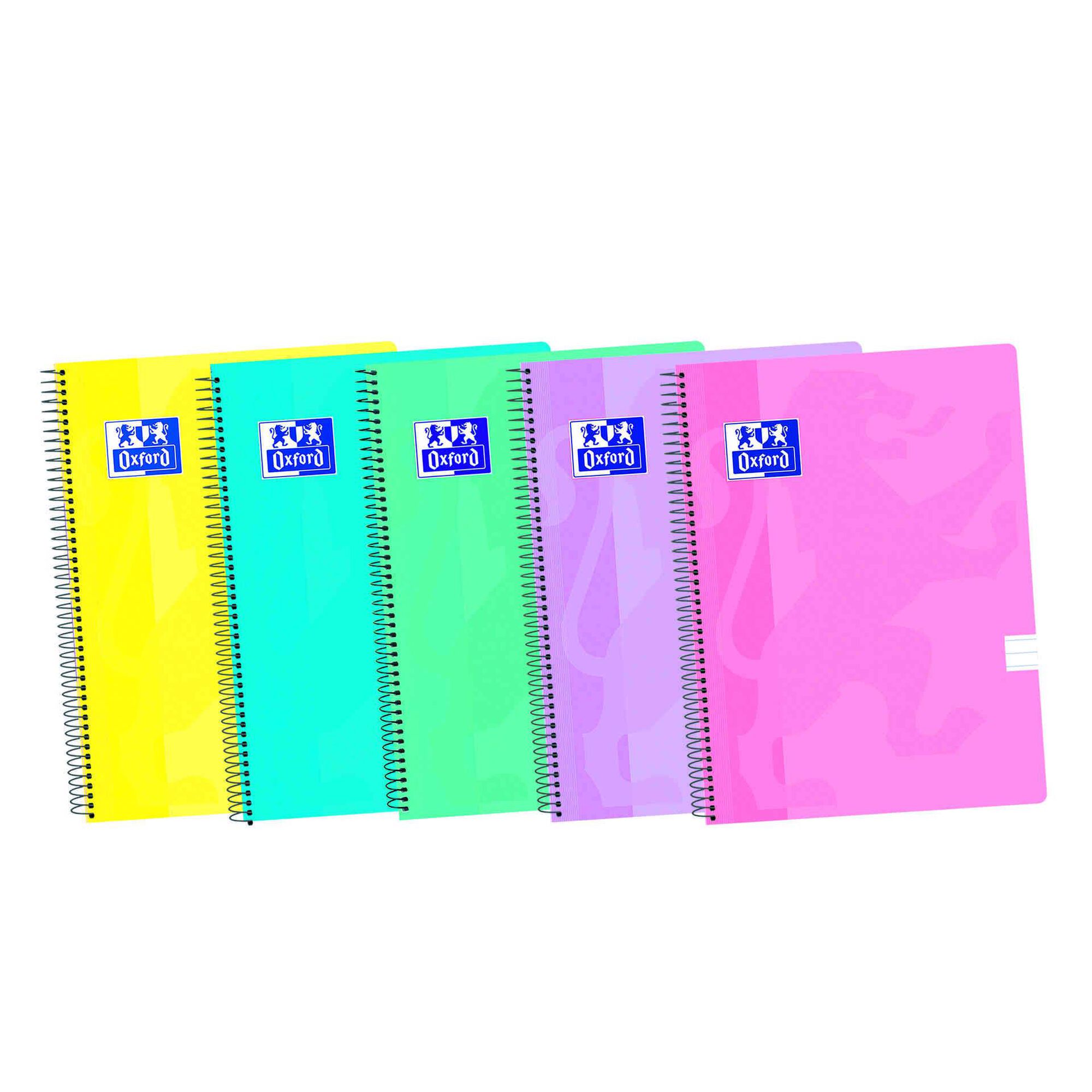 Caderno Espiral A4 Pautado (v&aacute;rias cores) Oxford