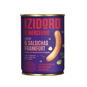 Salsichas Frankfurt em Lata 6 un Izidoro