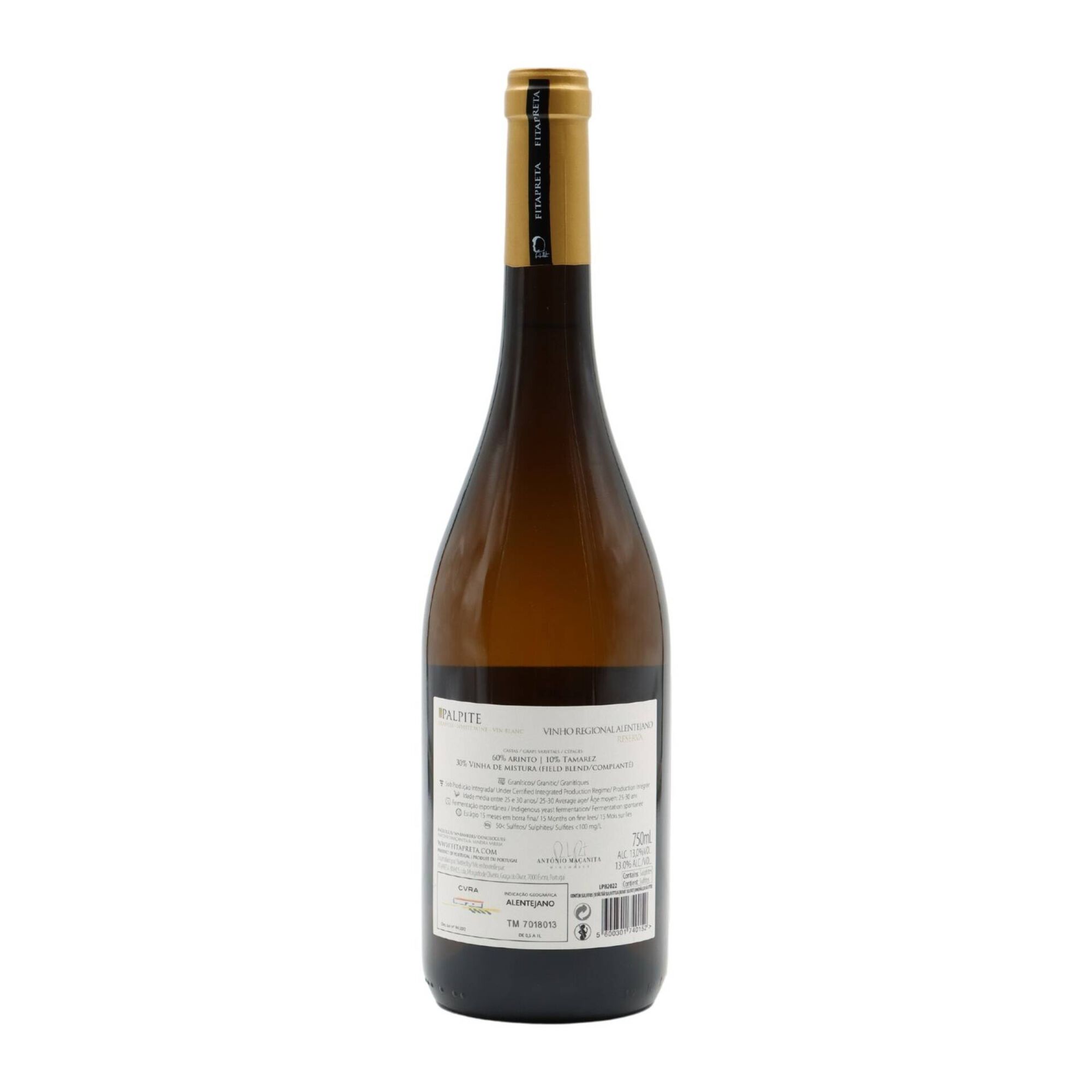 Fita Preta Palpite Reserva Alentejano Vinho Branco