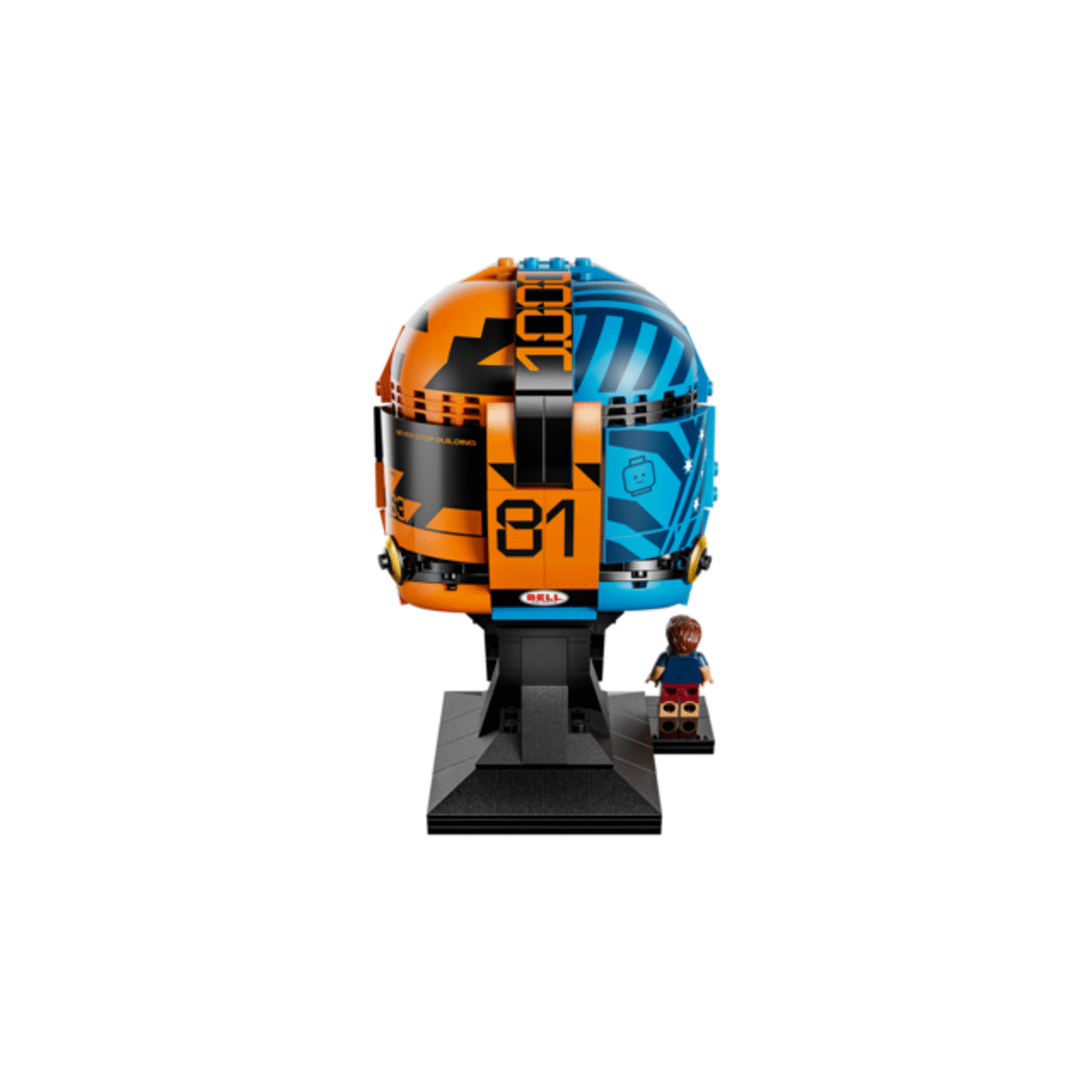 LEGO - Capacete McLaren Mastercard F&oacute;rmula 1 Team de Oscar Piastri - 43017
