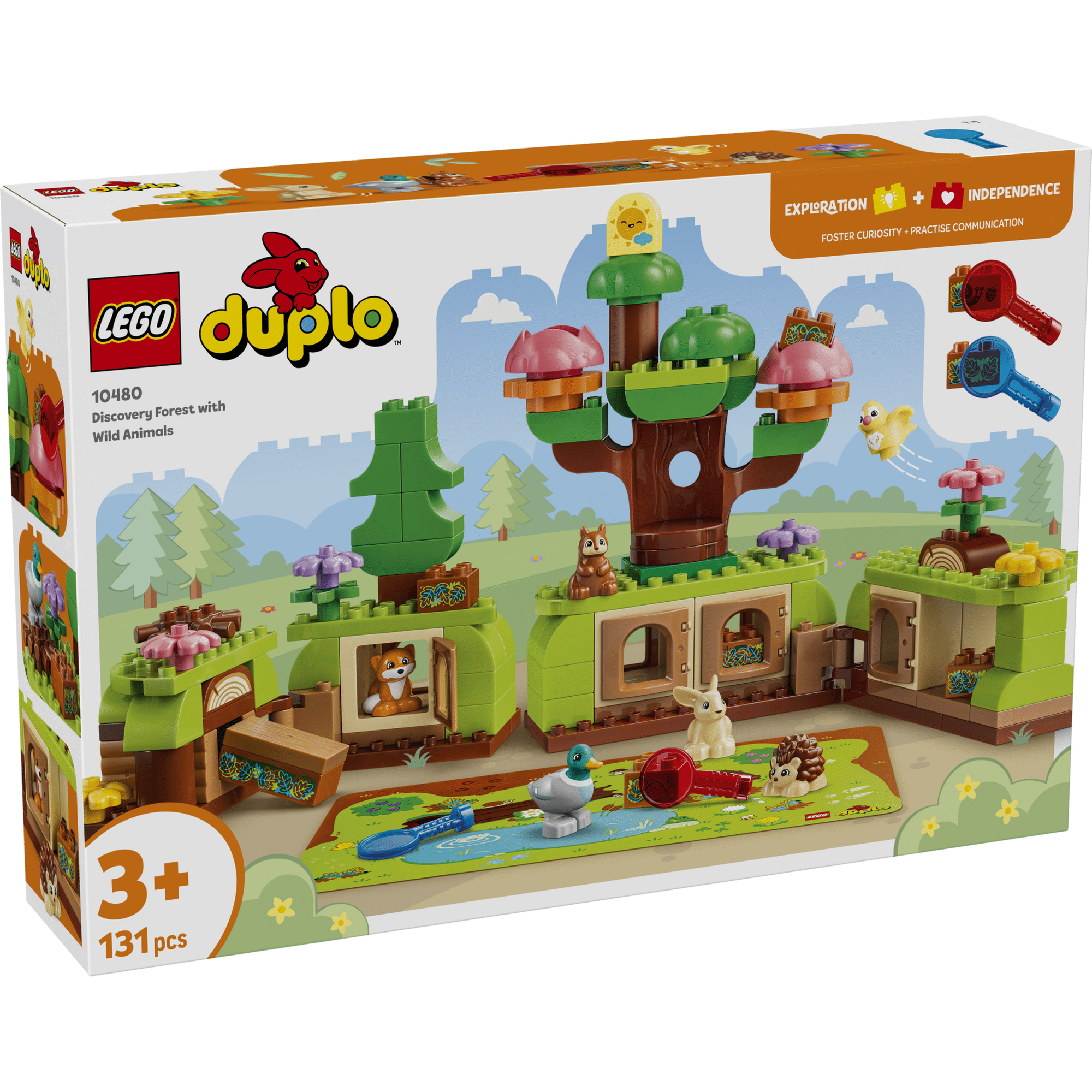 LEGO Duplo - Floresta de Descobertas com Animais Selvagens - 10480