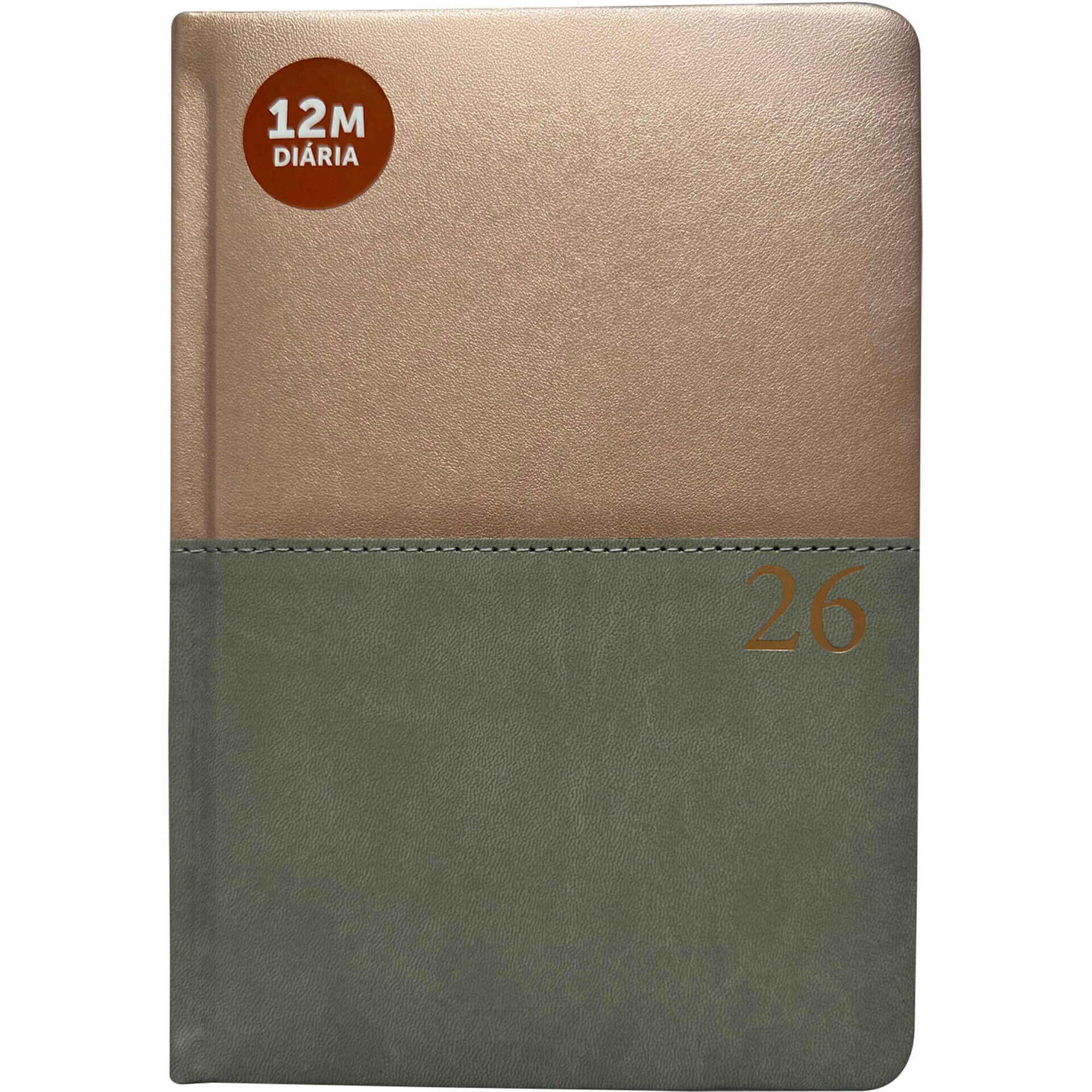 Agenda A5 2026 12 Meses (várias cores)