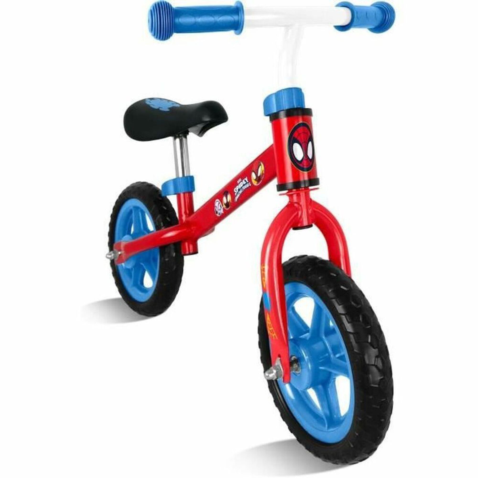 Bicicleta de Aprendizagem Roda 10'' Vermelho Spidey