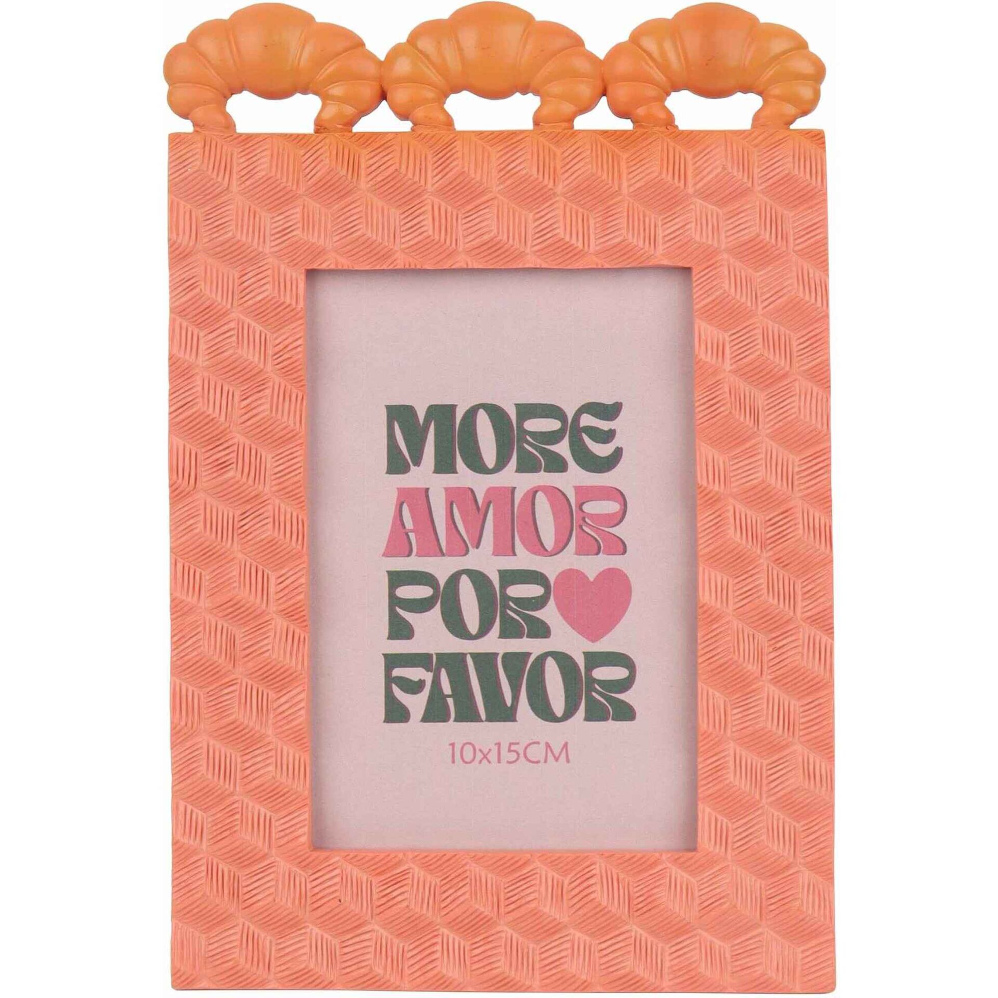 Moldura Laranja Croissants Kasa