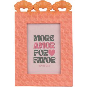 Moldura Laranja Croissants Kasa