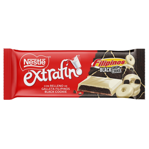 Tablete de Chocolate de Filipinos com Recheio de Chocolate Negro Nestlé