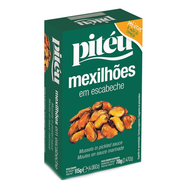 Mexilhões em Escabeche Pitéu