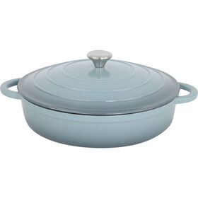 Ca&ccedil;arola Baixa Ferro Fundido 3,3l Verde Kasa