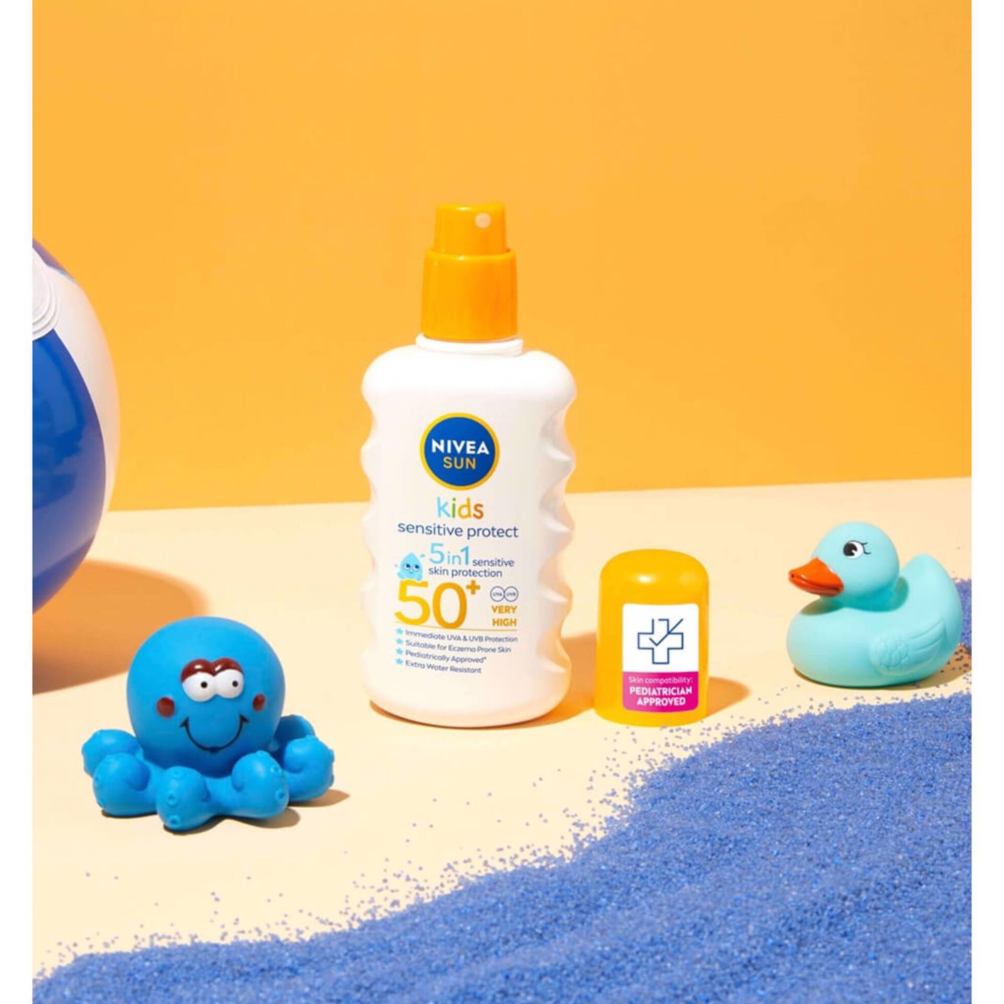 Protetor Solar Spray Protect & Sensitive Crian&ccedil;as FPS 50+ Nivea Sun