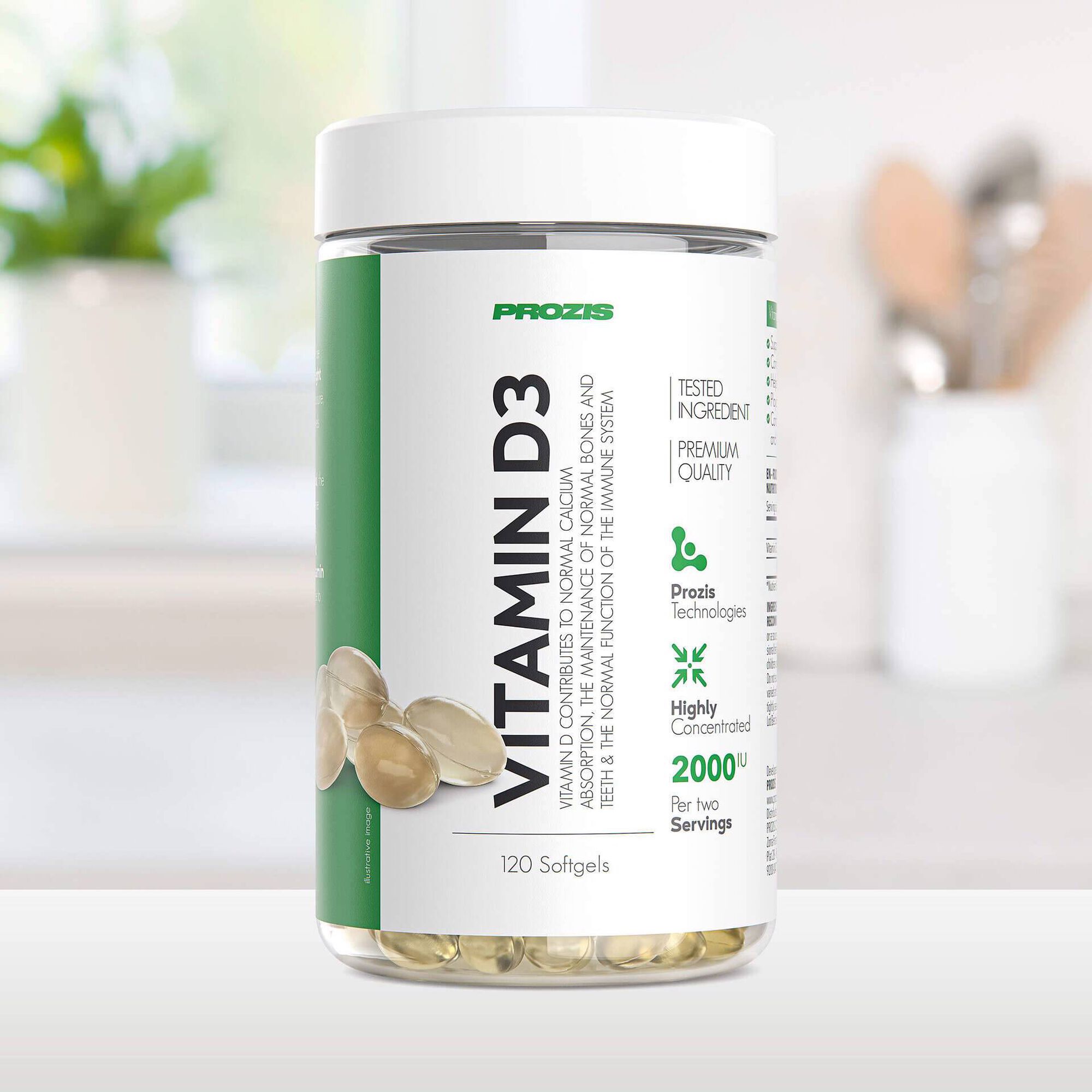 Vitamina D3 Prozis