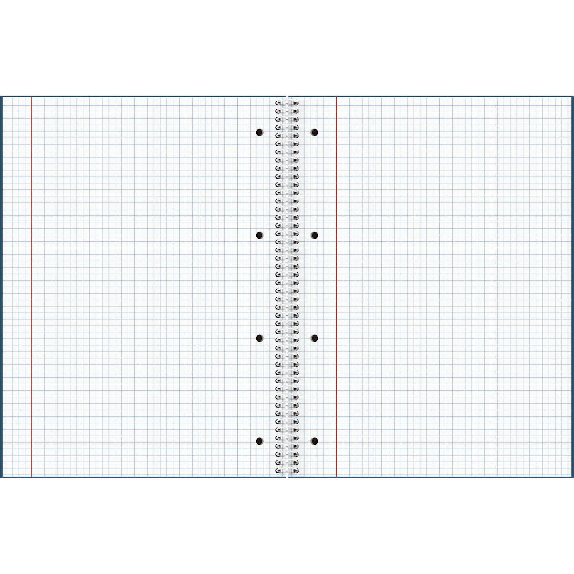 Caderno A4 100 Folhas Quadriculado (v&aacute;rias cores) Note!