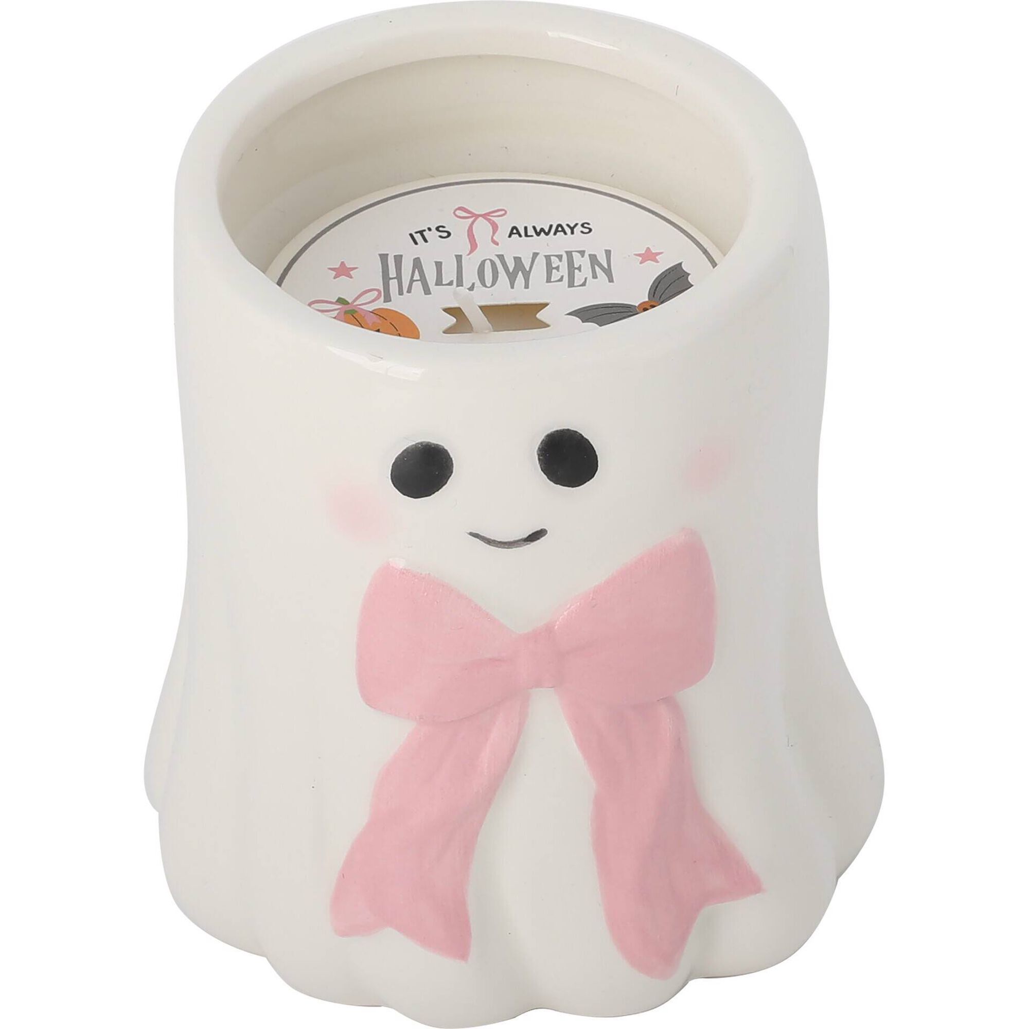Vela em Copo 265g Fantasma com La&ccedil;o Kasa