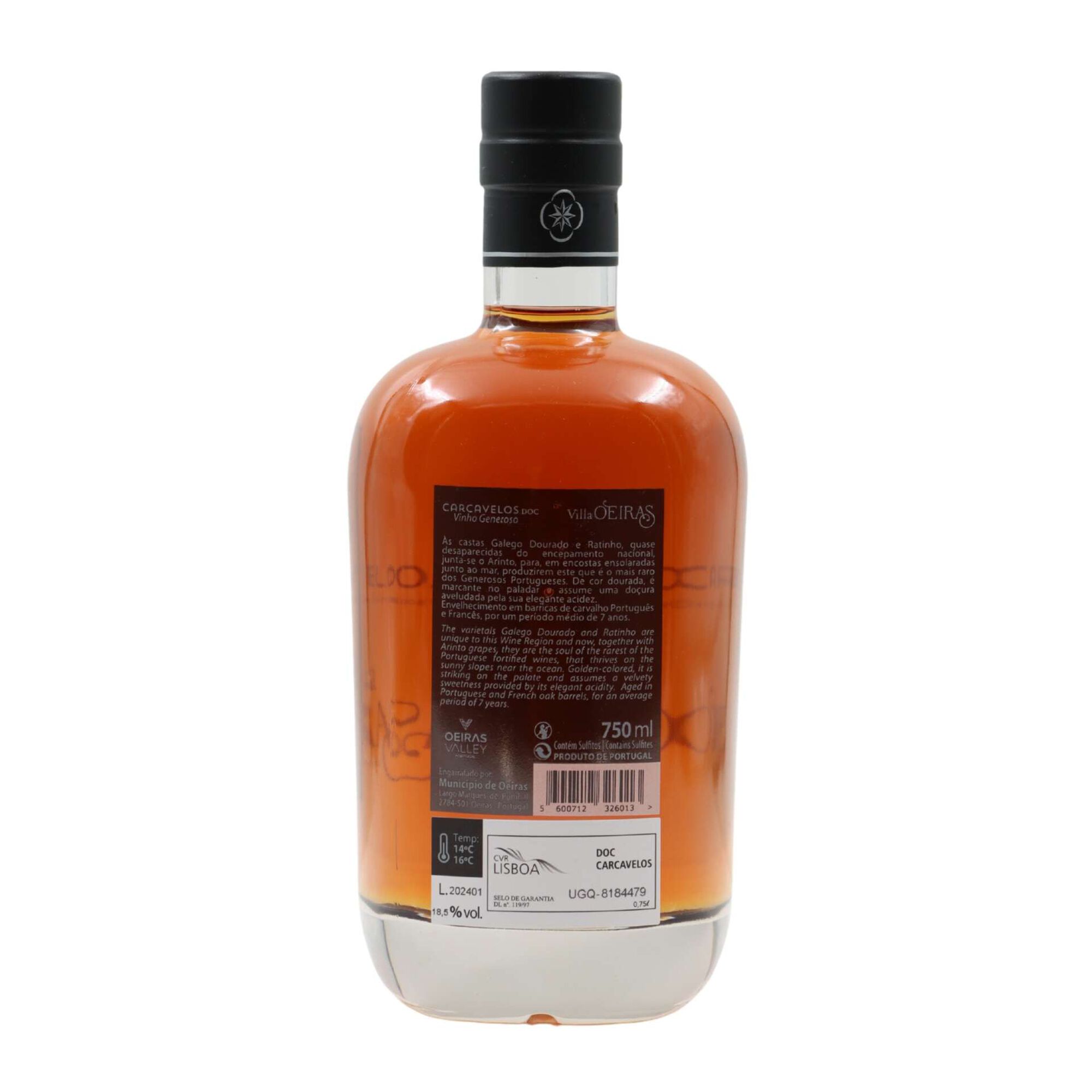 Villa Oeiras Vinho Generoso Carcavelos 7 Anos