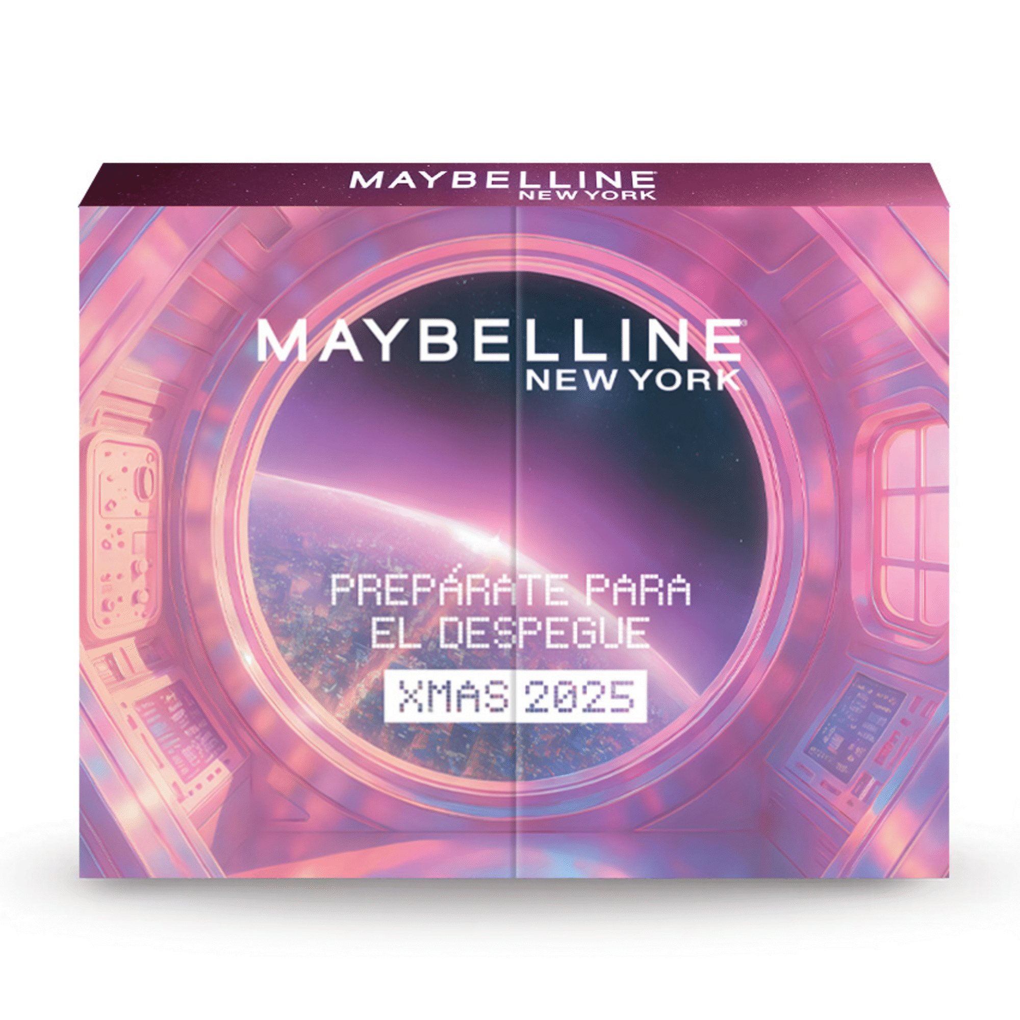 Calend&aacute;rio do Advento Maybelline New York