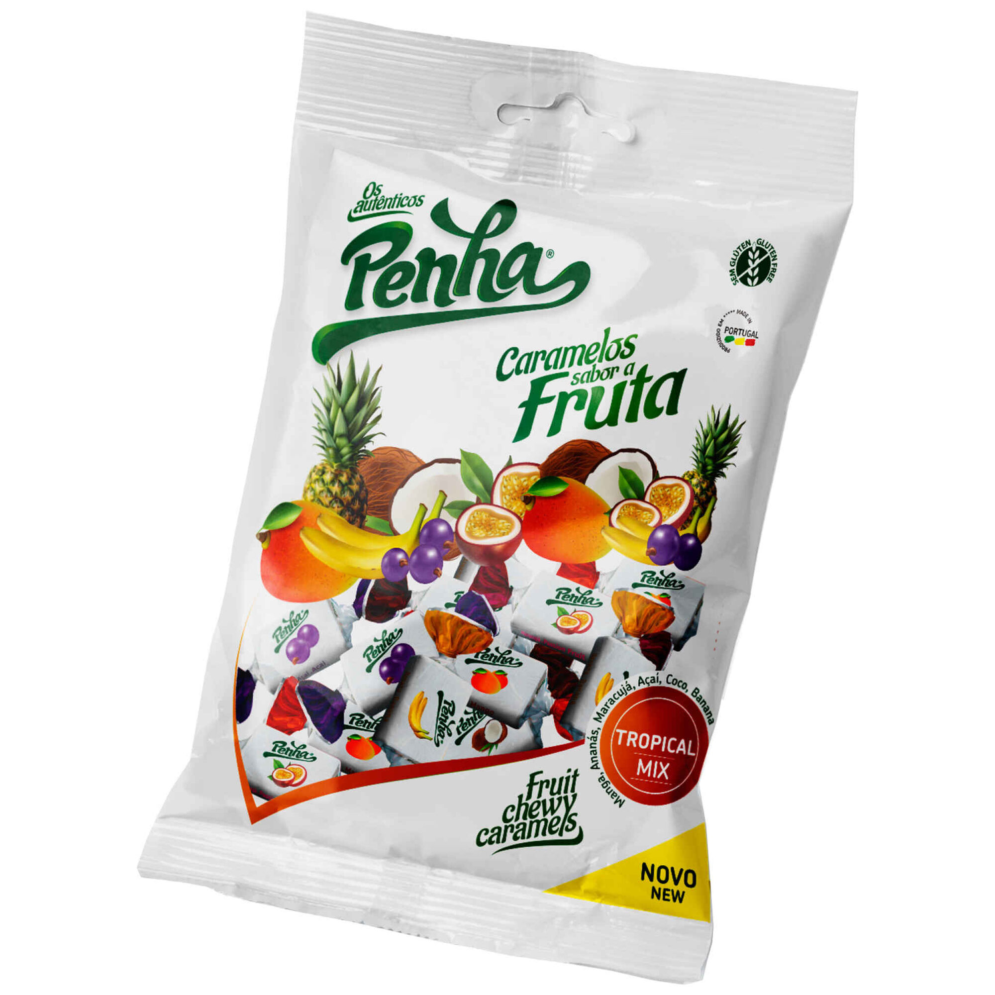 Caramelos de Frutos Tropicais