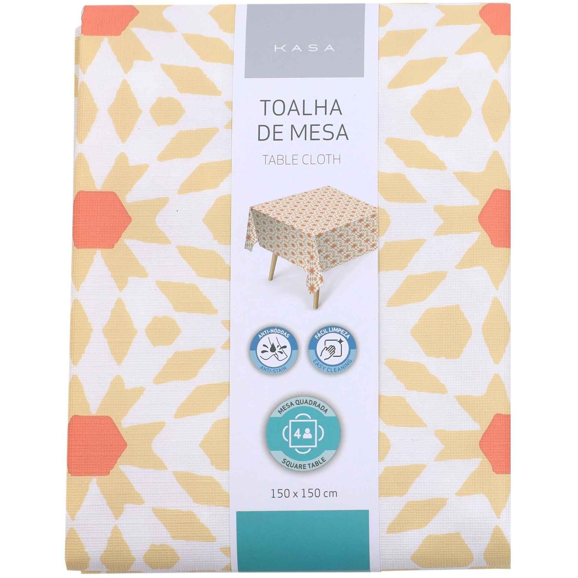 Toalha Mesa PVC Peva Mandala Kasa