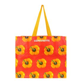 Saco Compras Reutilizável 38,6L Pimentos