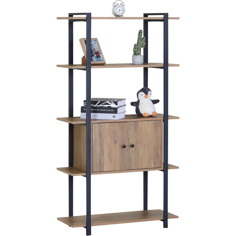 Estante com Armário Minimal Kasa