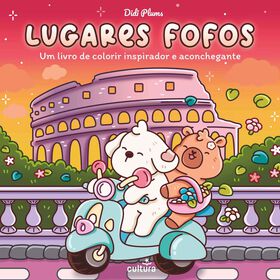 Lugares Fofos (Livro de Colorir) de Didi Plums