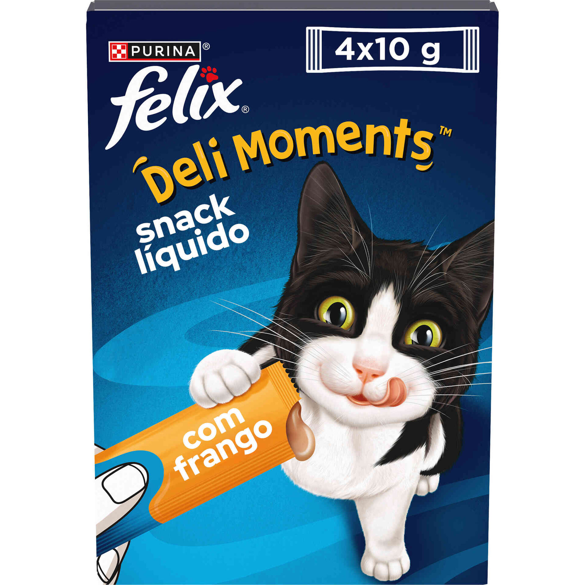 Snack Líquido para Gato Deli Moments Frango Saquetas