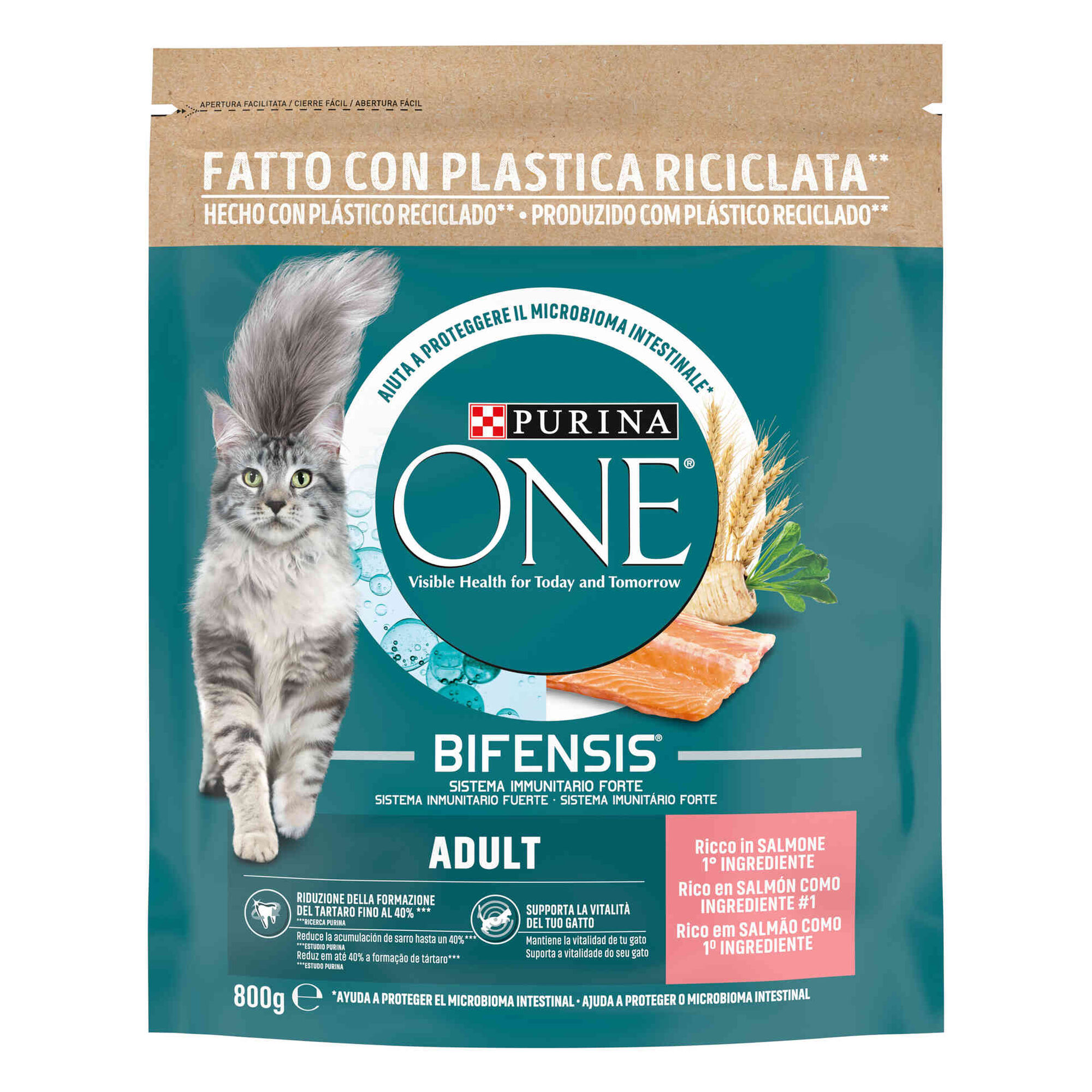 Ração para Gato Adulto Salmão
