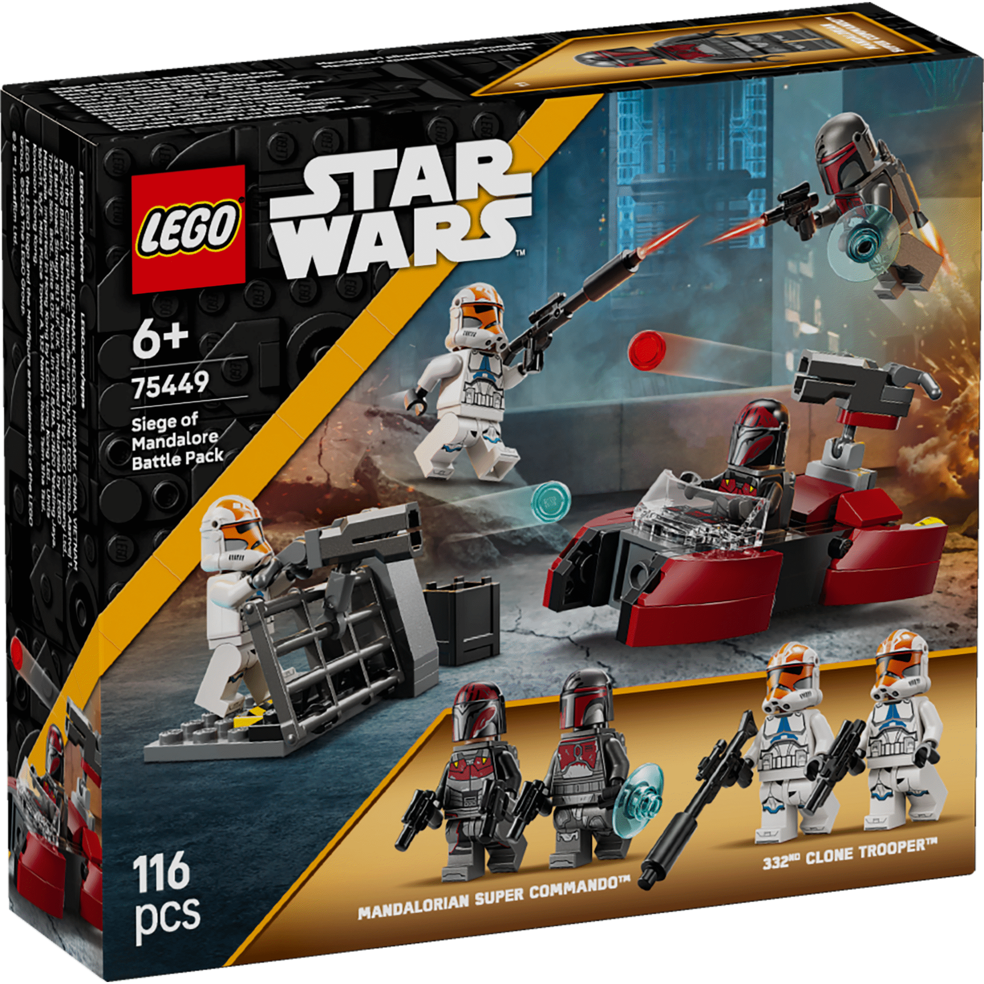 Pack de Combate do Cerco de Mandalore - 75449