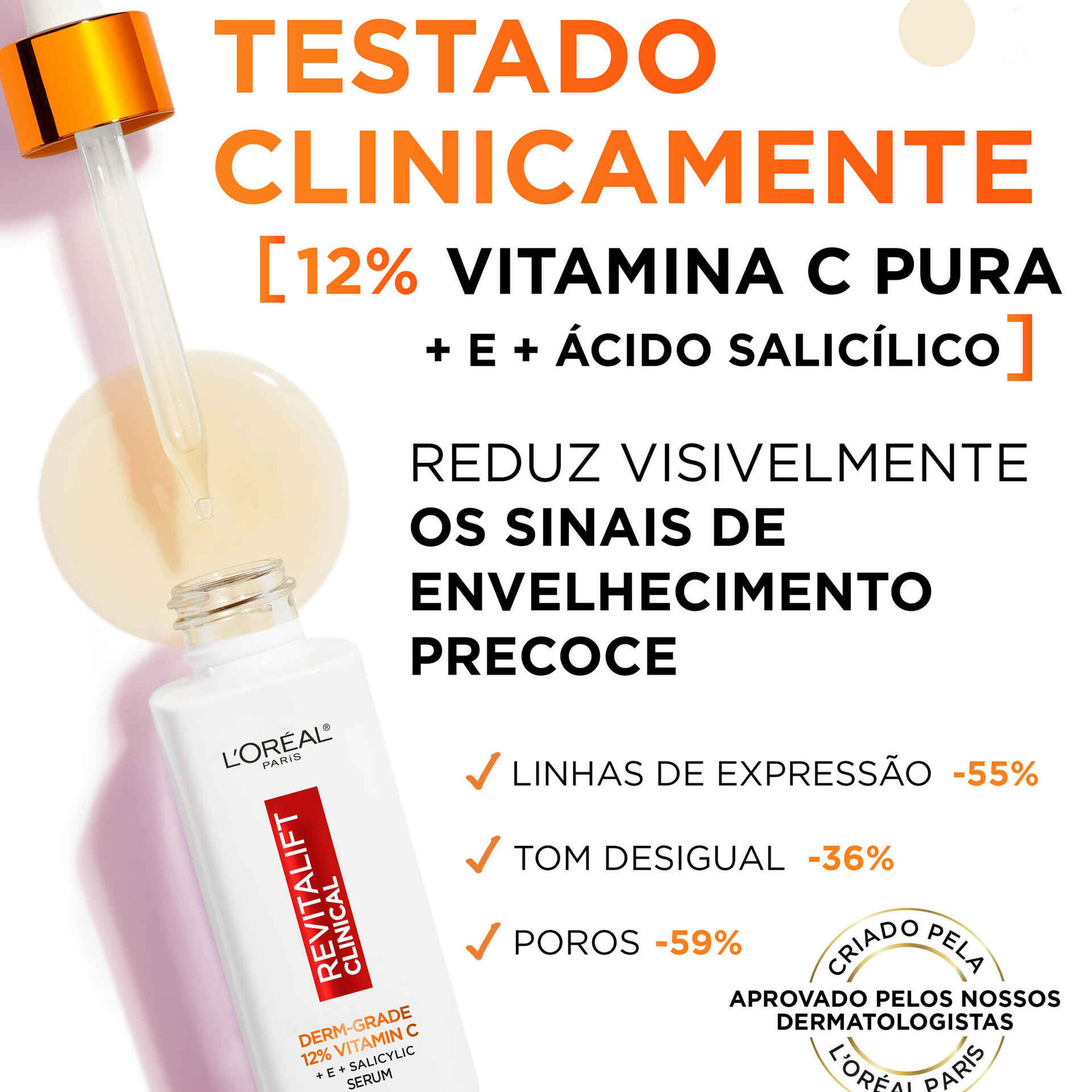 Sérum Facial Revitalift Clinical Vitamina C