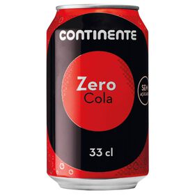 Refrigerante com G&aacute;s Cola Zero Continente