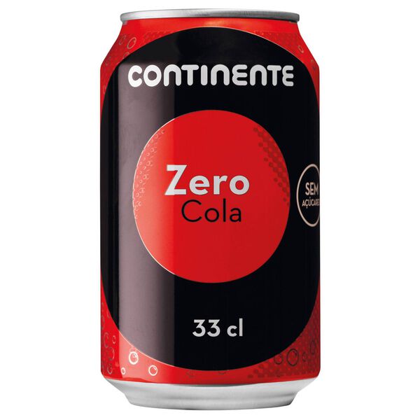 Refrigerante com Gás Cola Zero Continente