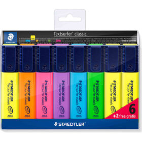 Marcadores Flourecentes Textsurfer Classic 364 Staedtler emb. 8 un