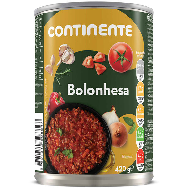 Bolonhesa Lata Continente