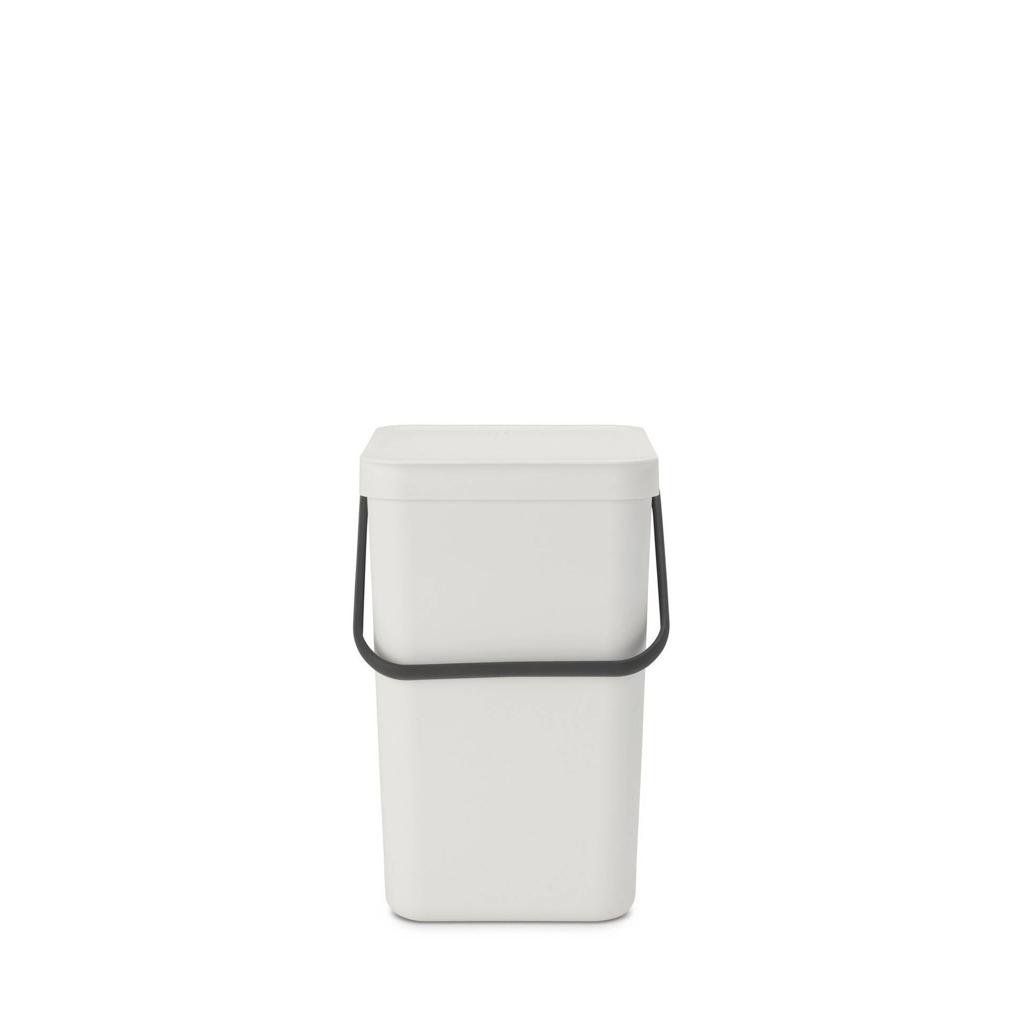 Balde de Lixo Pl&aacute;stico 25L Branco Sort & Go Brabantia