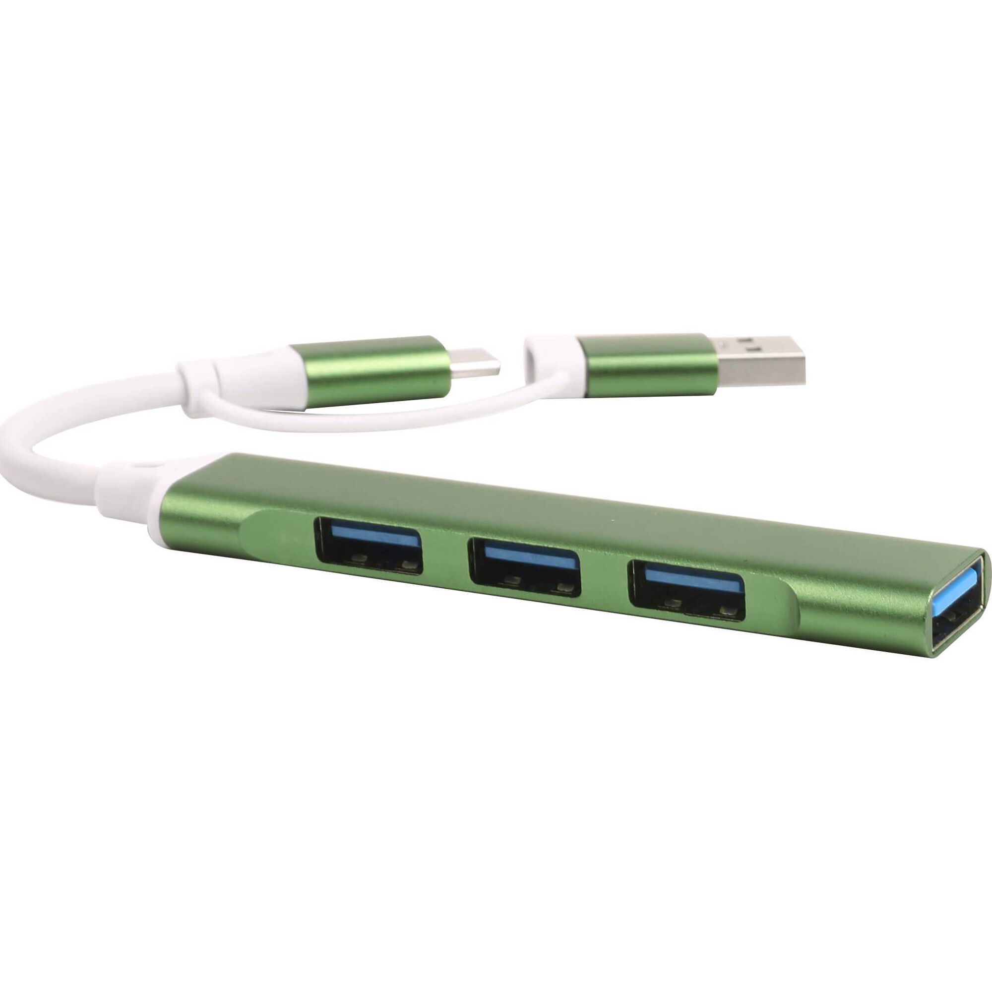 Adaptador USB-C + USB Bazar&atilde;o