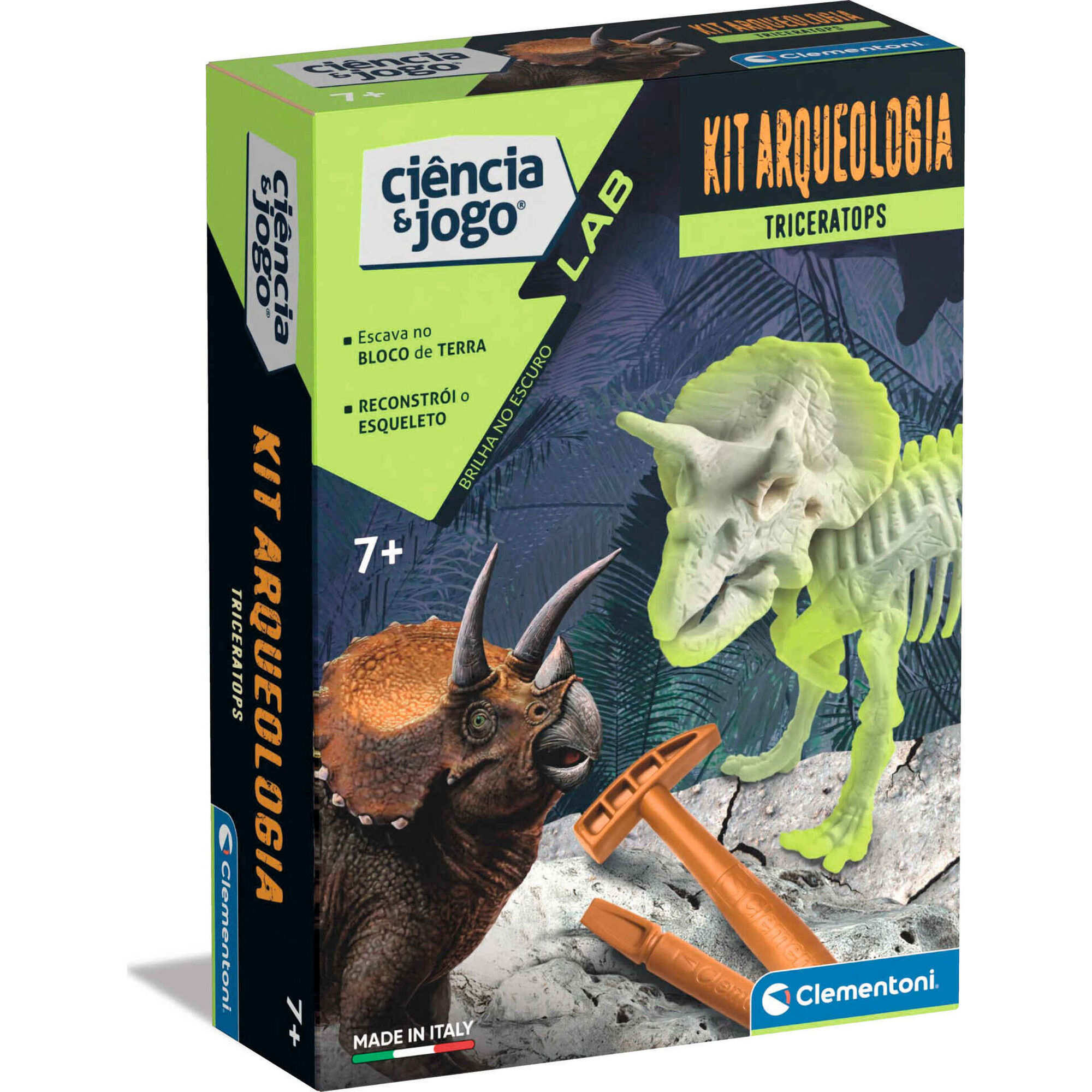 Clementoni - Kit Arqueologia Triceratops