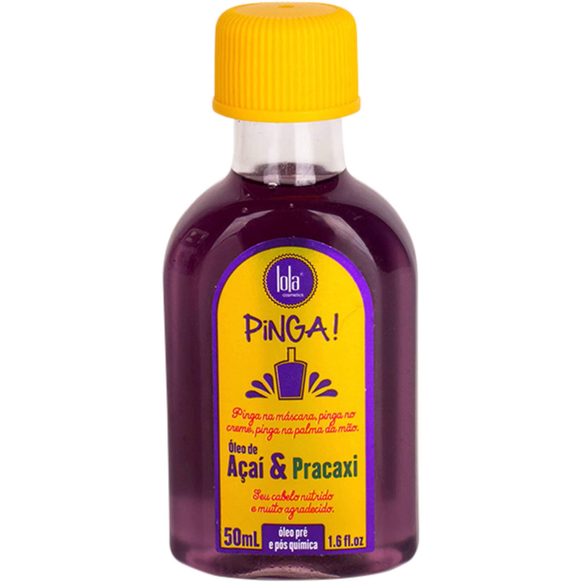 Óleo de Cabelo Pinga Açaí e Pracaxi