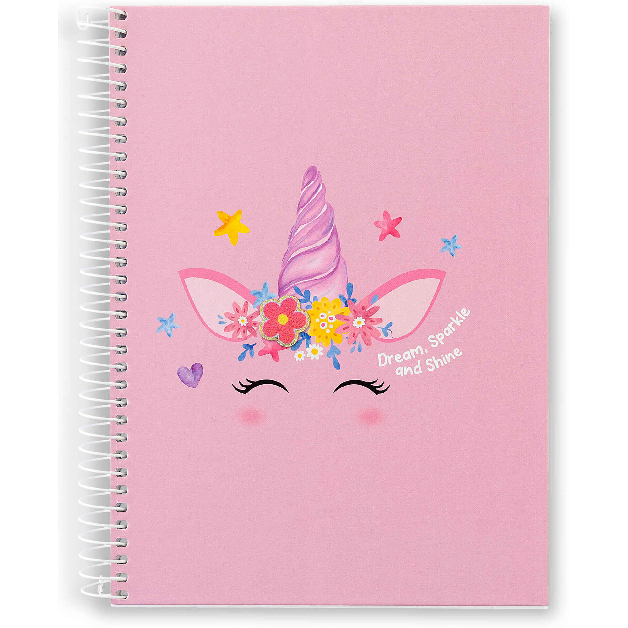 Caderno Espiral A5 Pautado Unicorn Caderno Espiral A5 Pautado Unicorn