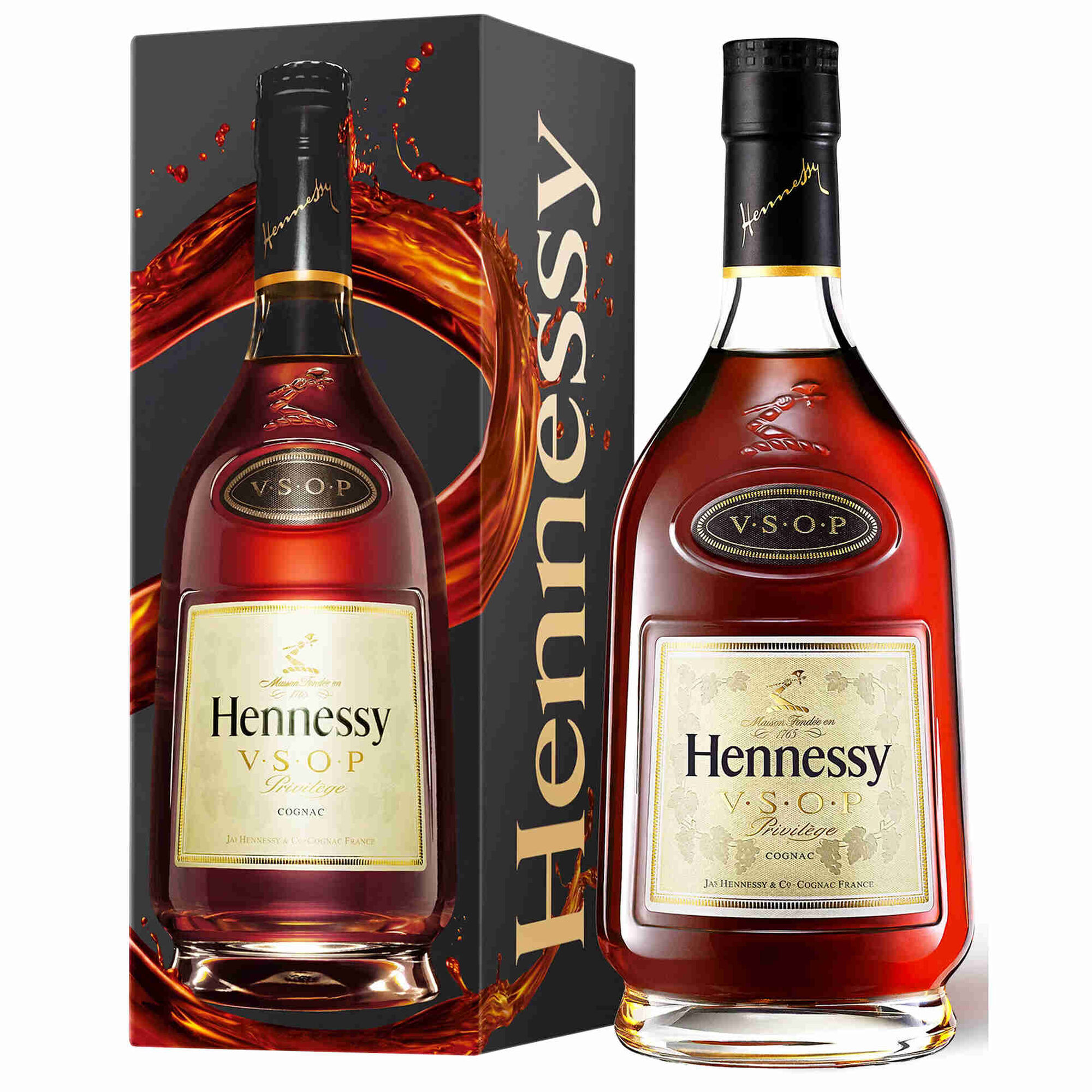 Cognac Hennessy VSOP com caixa