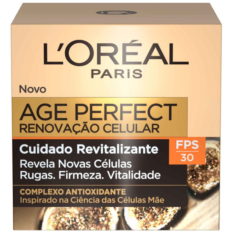 Creme de Rosto Dia Age Perfect Cellular FPS 30 L'Oréal Paris