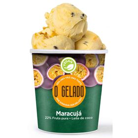 O Gelado Maracujá Vegan O Gelado Maracujá Vegan