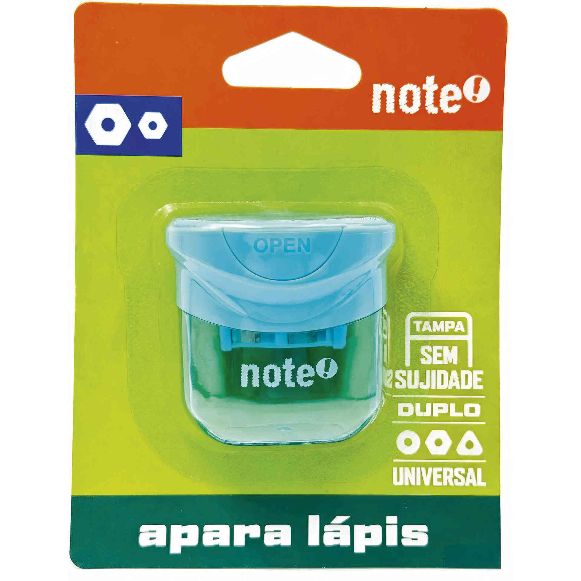 Afia L&aacute;pis Duplo Pastel (v&aacute;rias cores) Note!